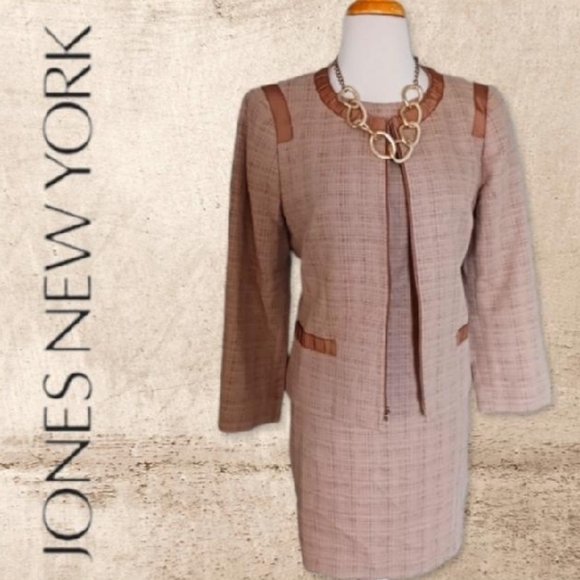 Jones New York Dresses & Skirts - Women's Jones New York 2 Pc. Dress Blazer Suit Size 8-10